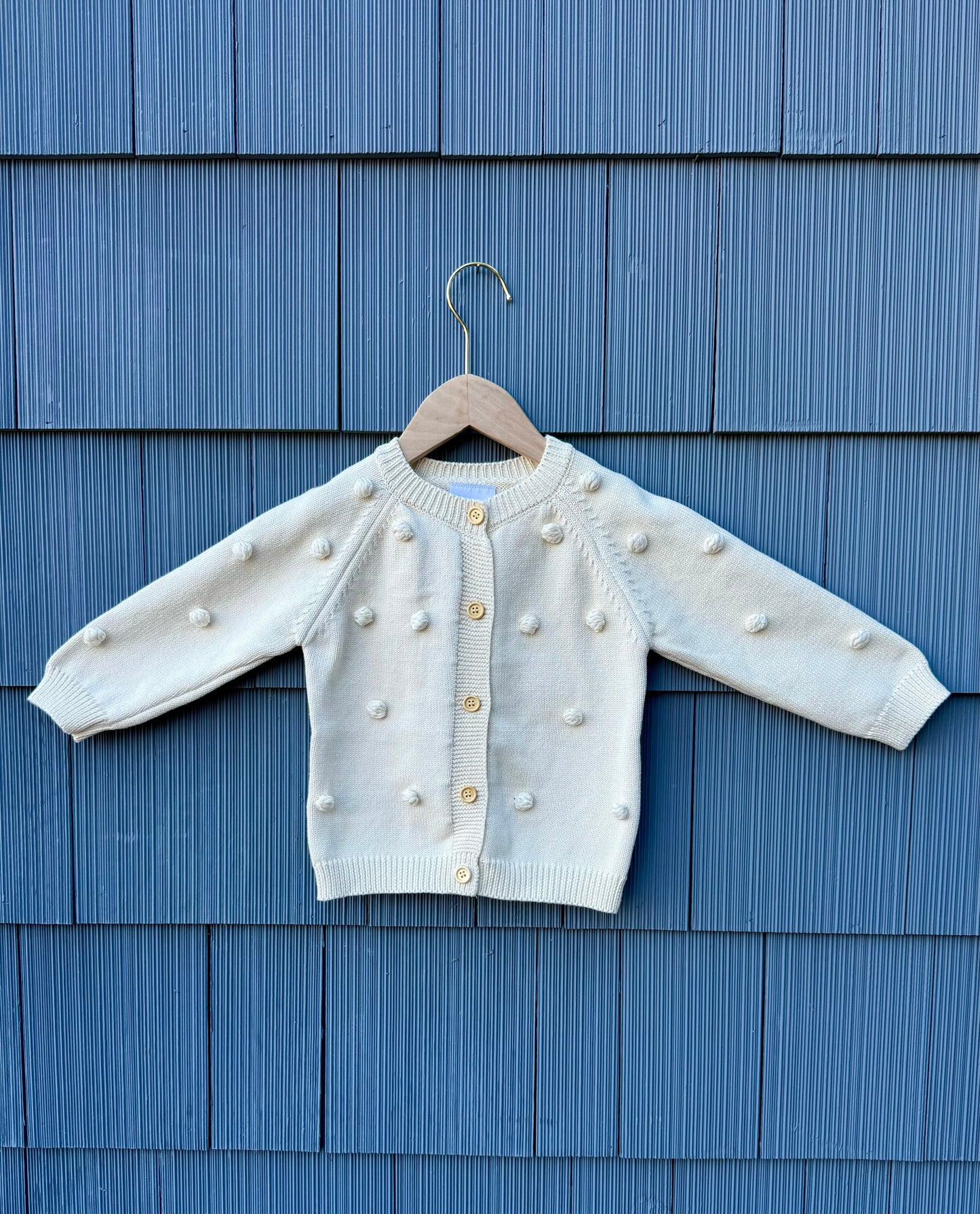 Scottie dotted knit sweater