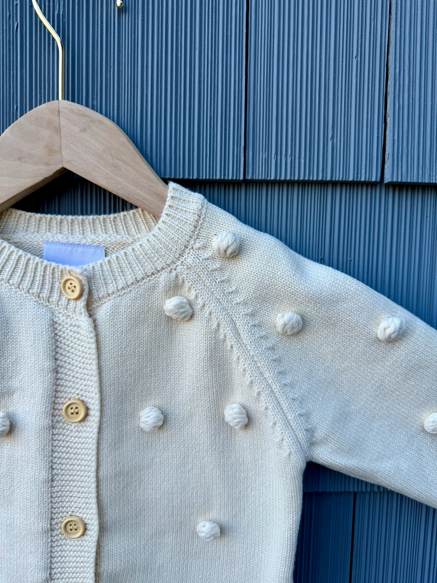 Scottie dotted knit sweater