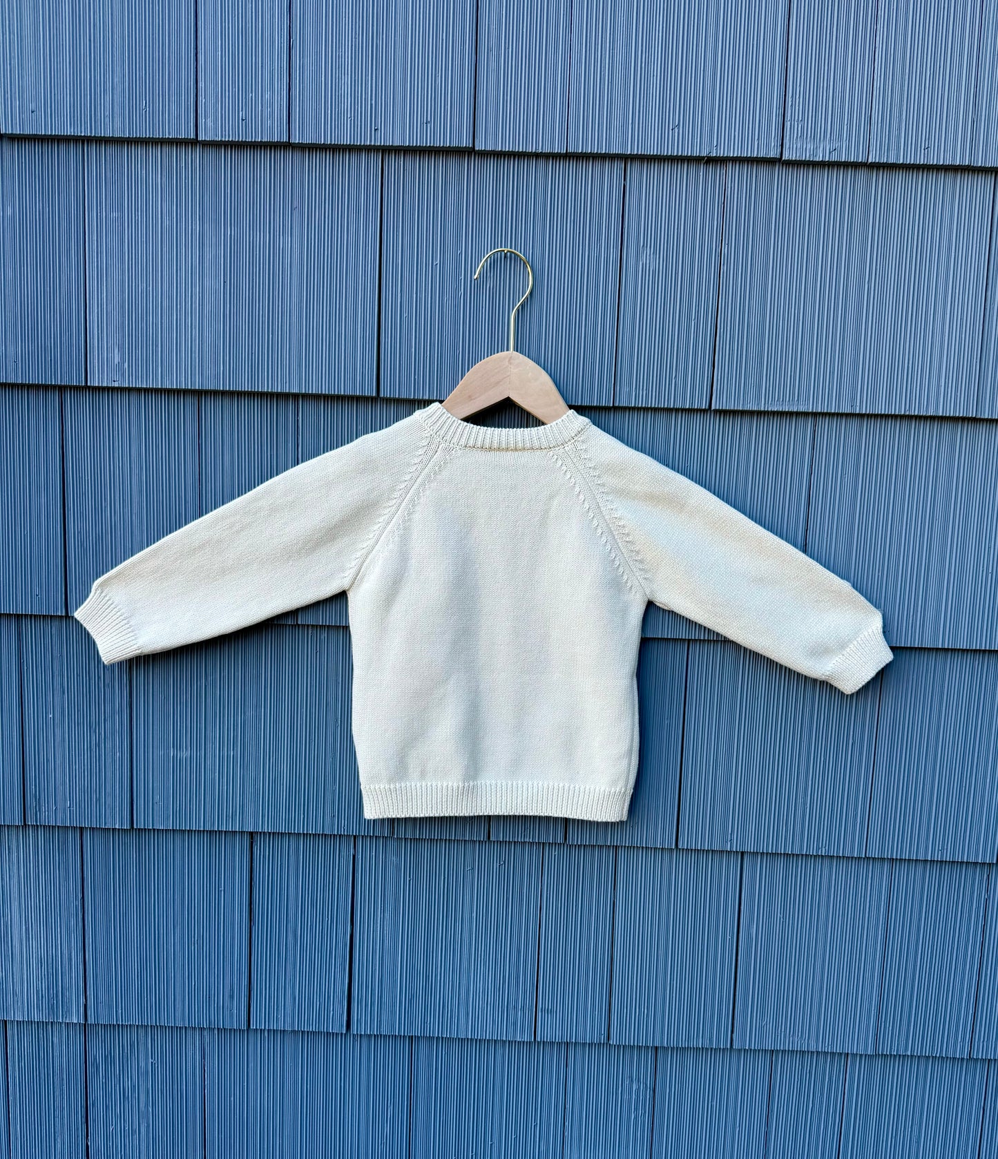 Scottie dotted knit sweater