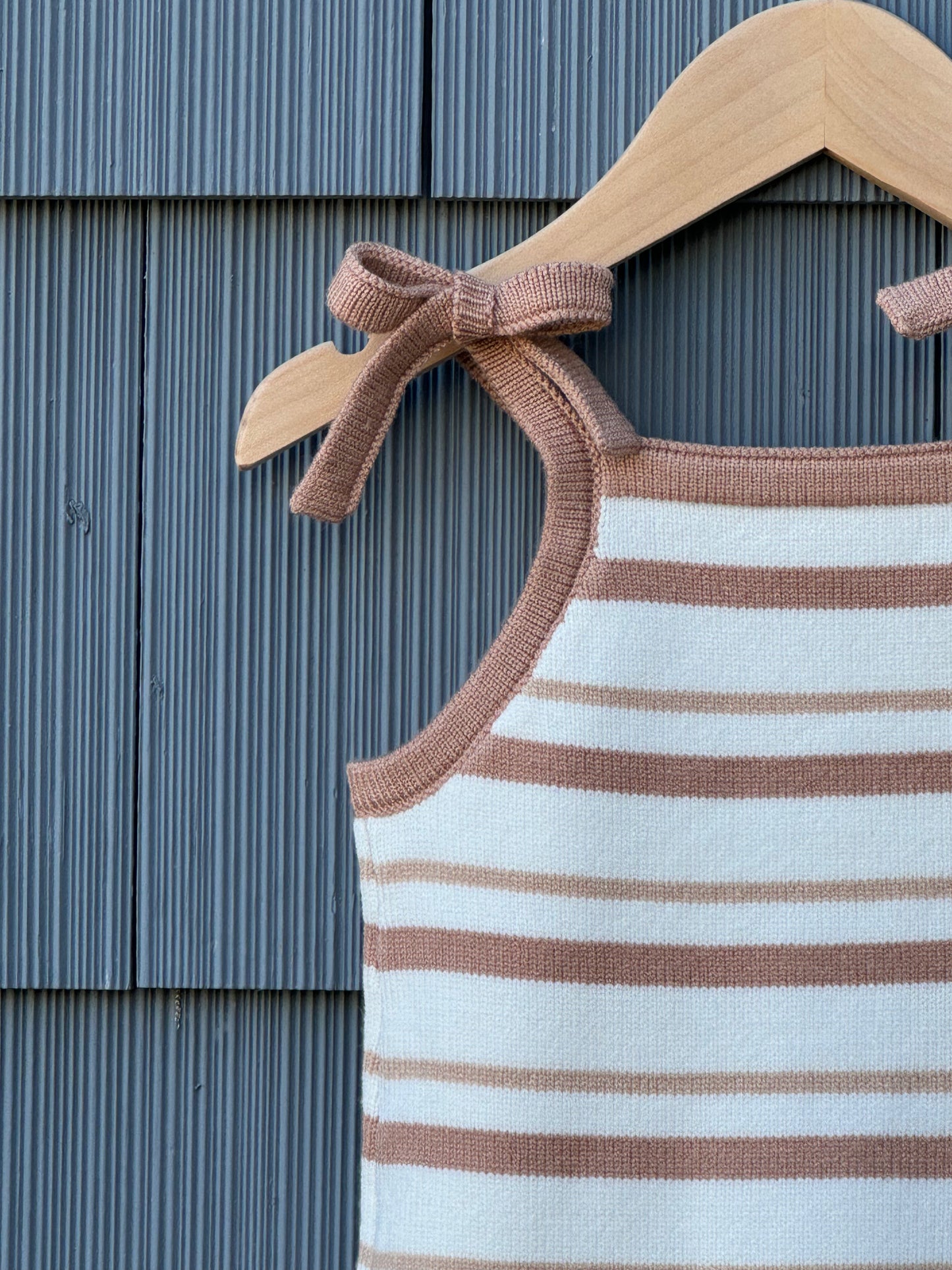 Georgia knit romper