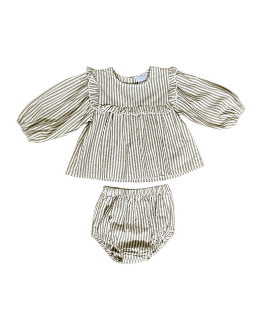 Maisie 2-piece peplum set