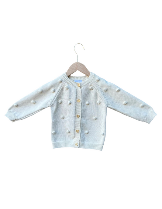Scottie dotted knit sweater