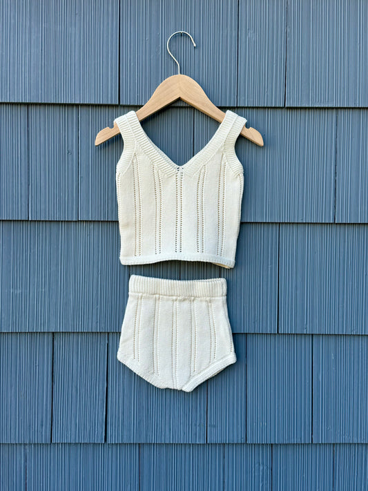 Virginia v-neck 2-piece knit set