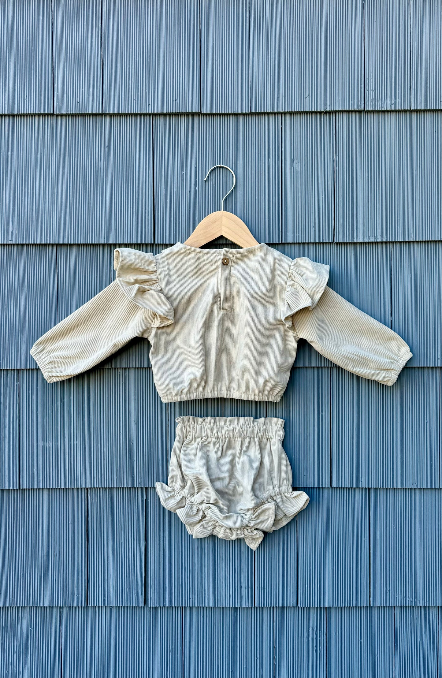 Genevieve ruffled 2-piece