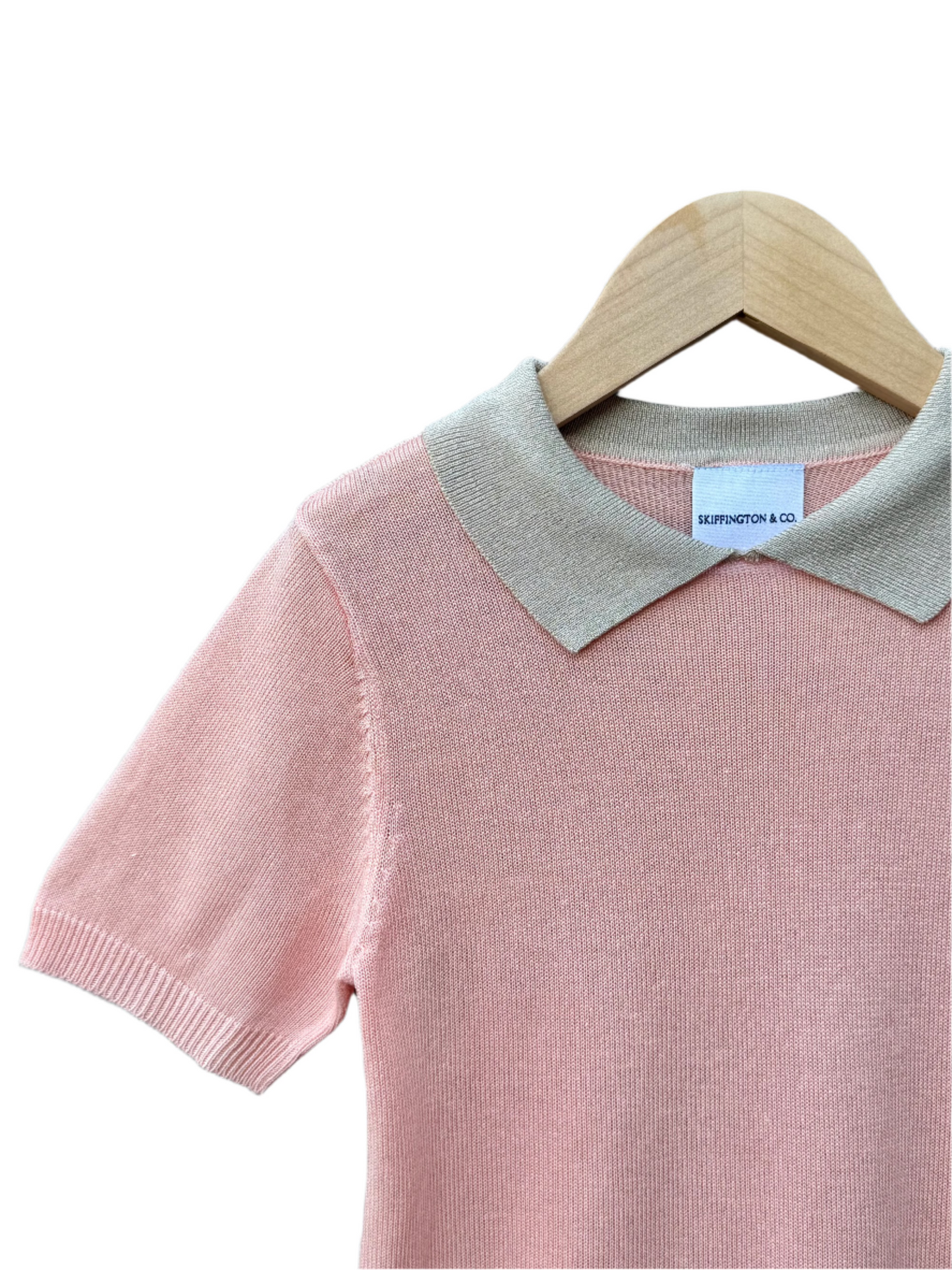 Alice knit collared shirt
