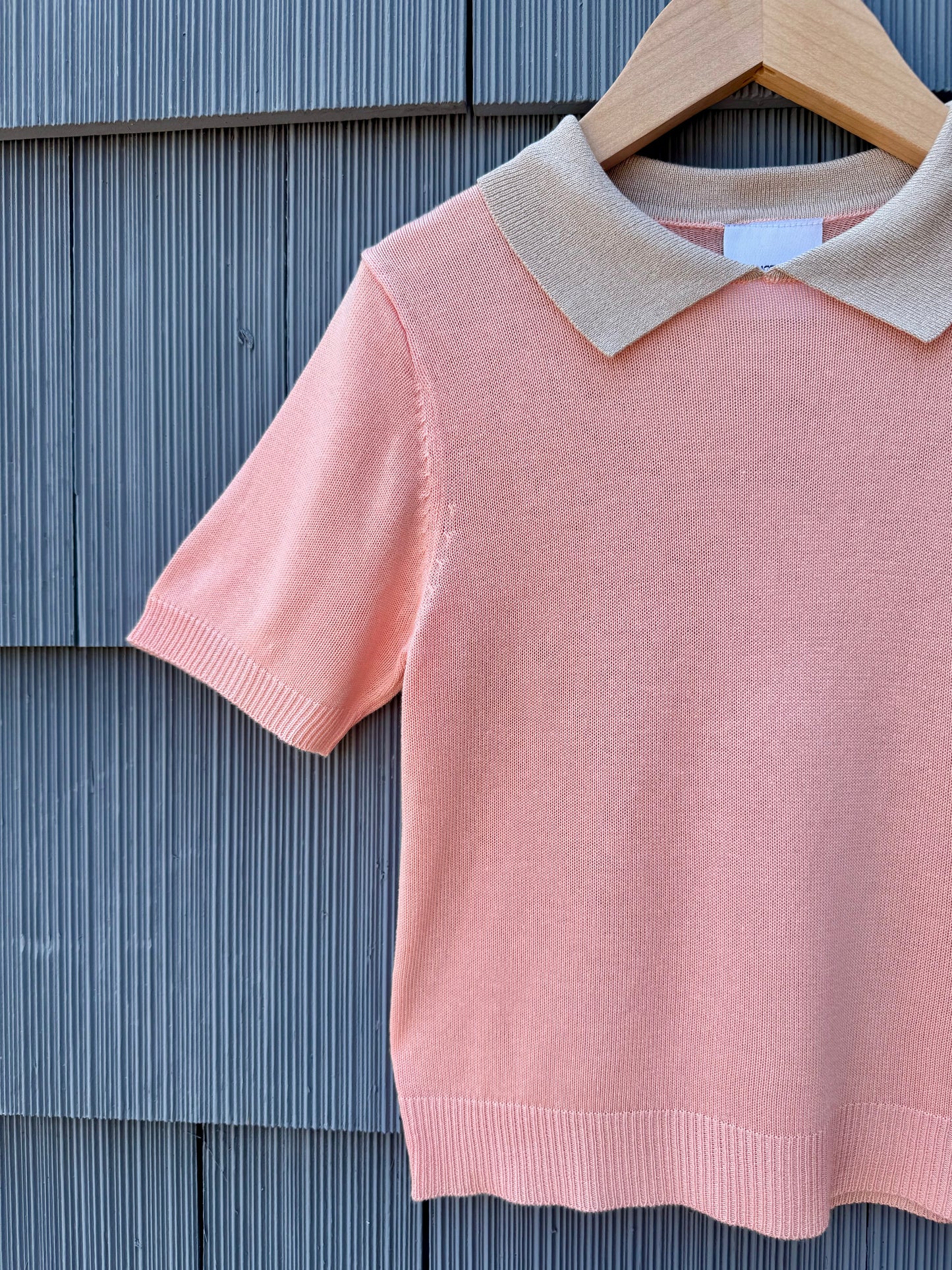 Alice knit collared shirt